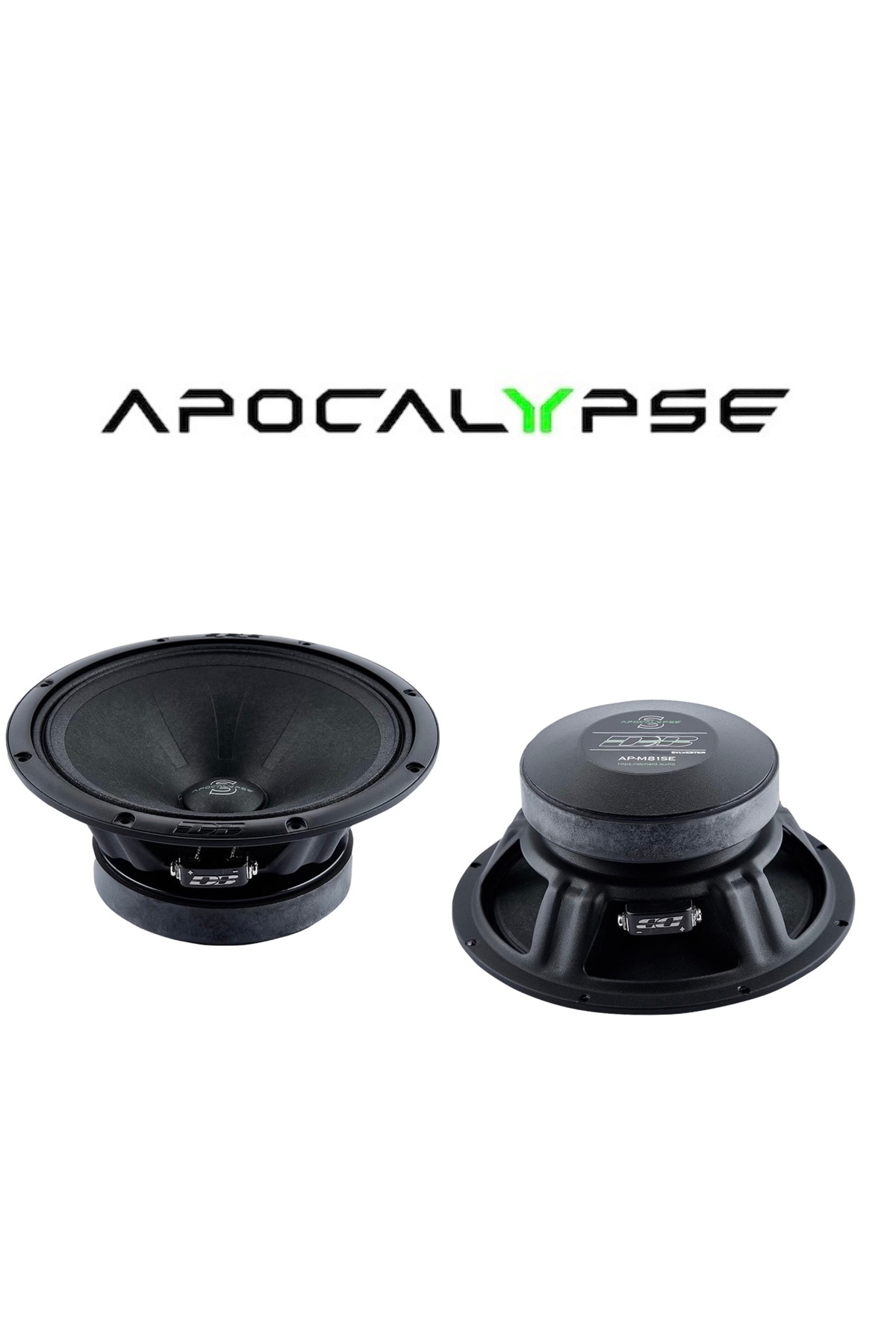 APOCALYPSE Ap-M81se Çifti 680wat 340W Rms 20cm Profesyonel Oto