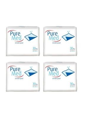 puremed hasta alti bezi serme yatak koruyucu 60x90 30 lu 2 paket fiyati yorumlari trendyol