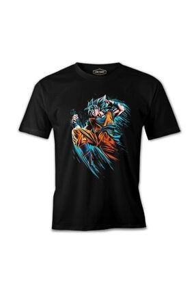 Dragon Ball - Kick Siyah Erkek Tshirt ÖS-547