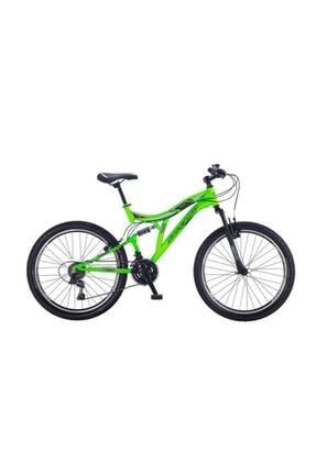 Nova 24 V 24 Jant Dağ Bisikleti Mat Yeşil Siyah Gri 24425