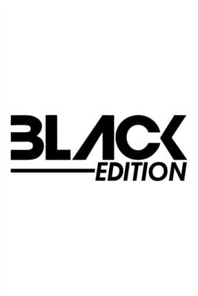 Black Edition Oto Sticker Araba Cam Sticker Siyah 30 X 10 Cm 795258224086
