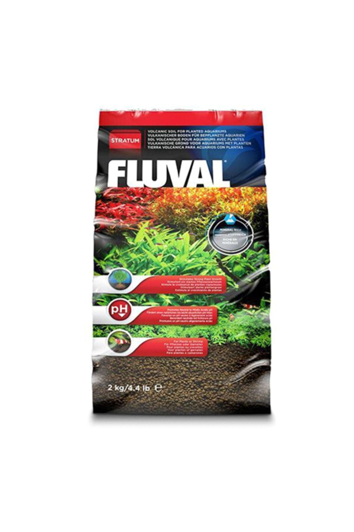 Fluval Plant And Shrimp Stratum - Bitki Ve Karides Toprağı 2kg Ph-