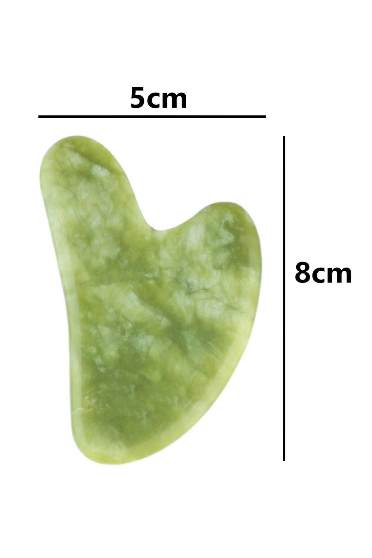 ابزار ماساژ سنگ طبیعی Jade Stone Gua Sha Fulia