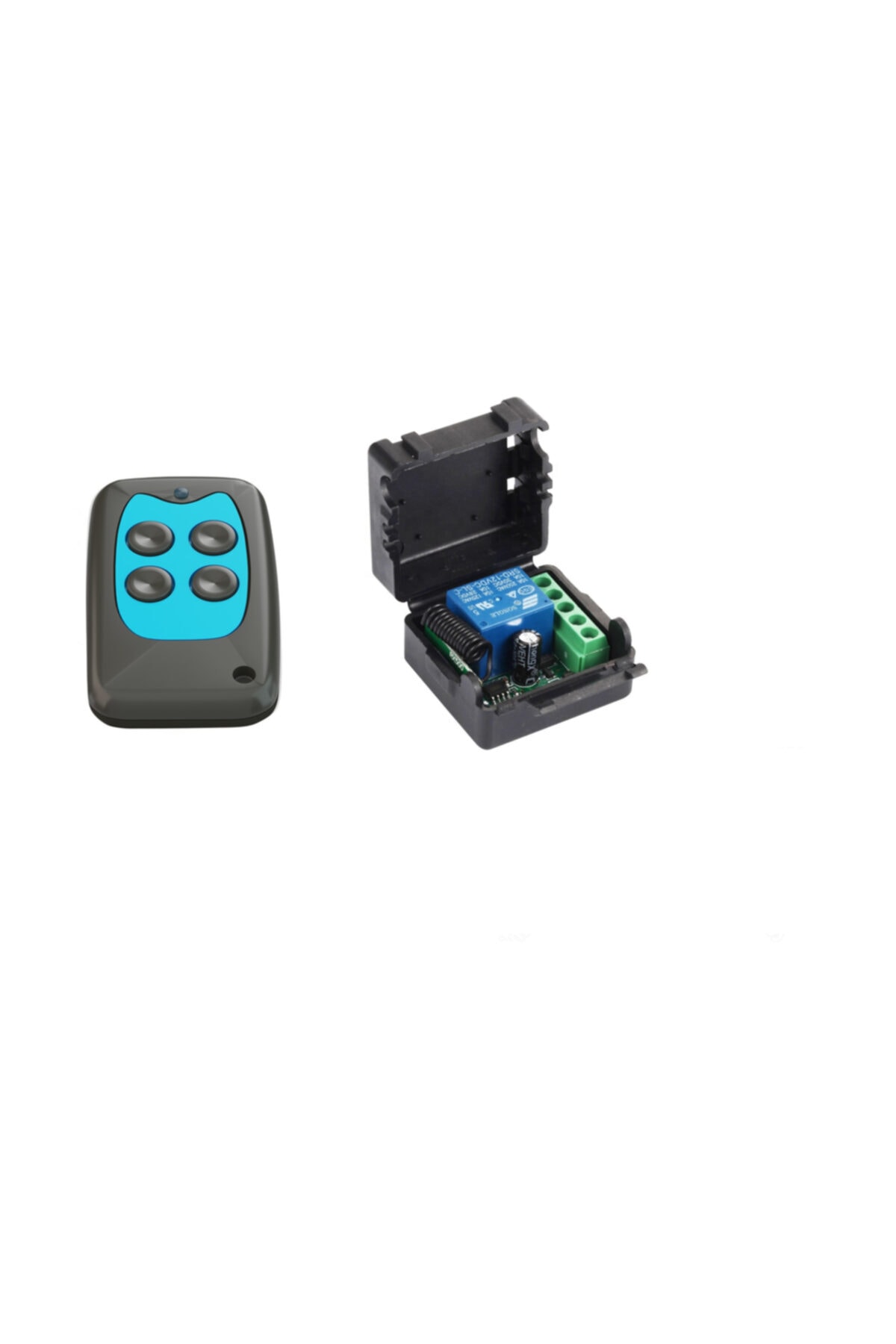Rf Remote Control Relay Board 433Mhz Garage Door Barrier Control Single Channel Relay 12v-24v