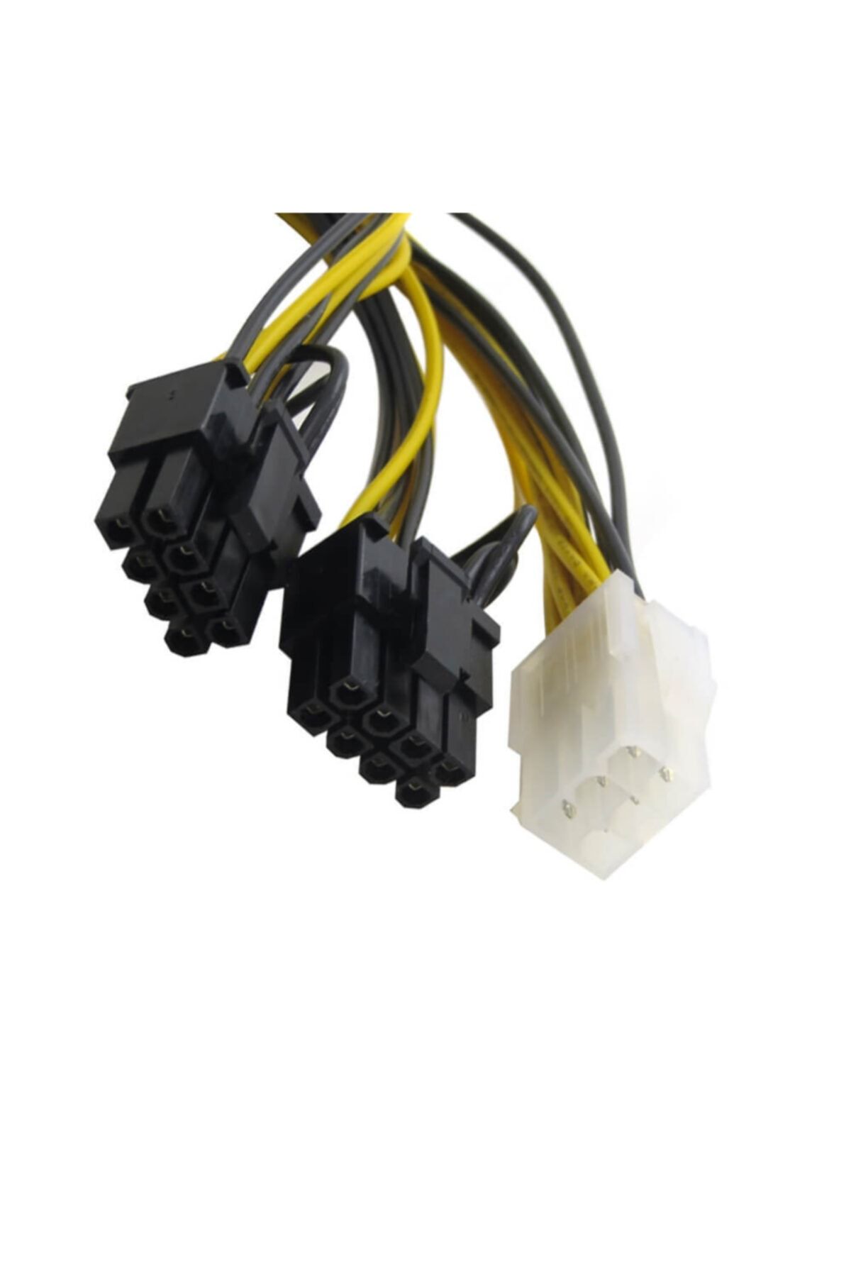 WOZLO-6 Pin To 2 X 8 Pin PCI-e Graphics Card Power Converter Copper Cable - 20cm 6