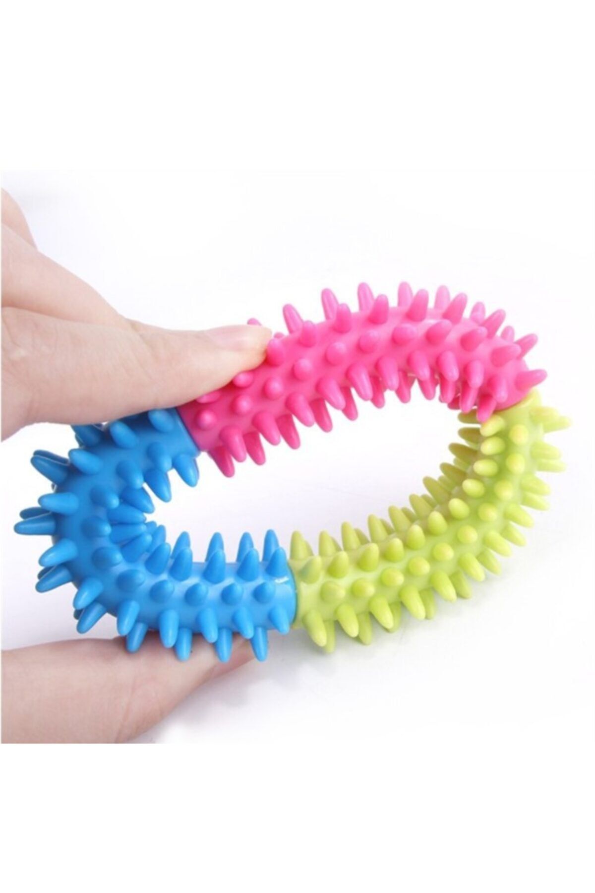 Mixpet-10 cm Wide Teether Round Dog Toy 4