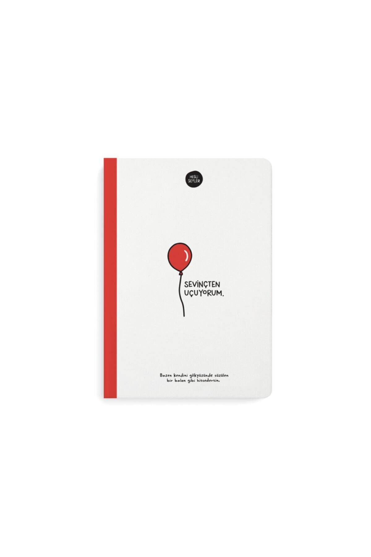 KESKİN COLOR-Hard Cover Bound Notepad Feeling Things 14x20cm 64 Sheets Striped500540-99 1