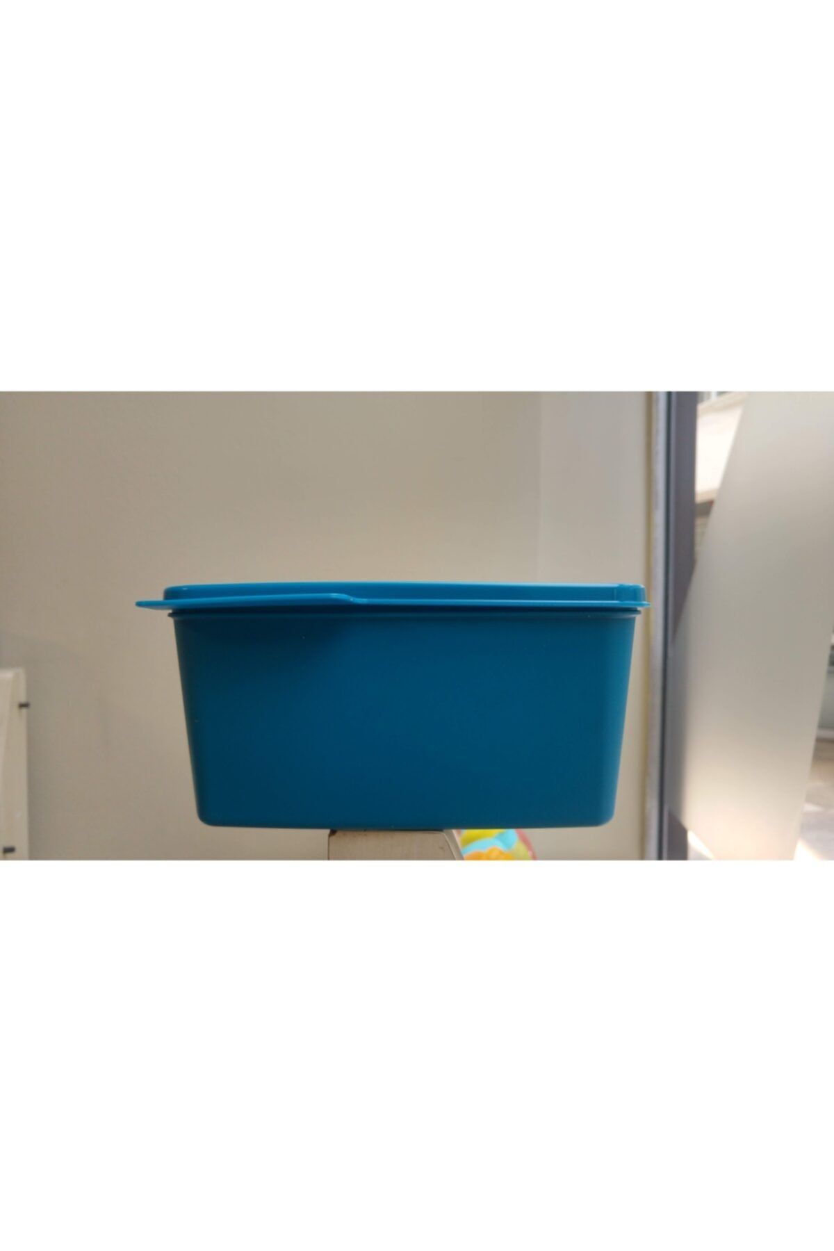 Tupperware-Colorful Rectangular 2.5 Liter Blue Storage Container 3