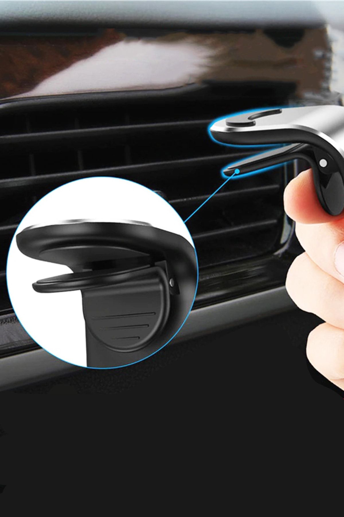 NOYİSKA-Car Magnetic Phone Holder Adjustable Magnetic Car Holder 7