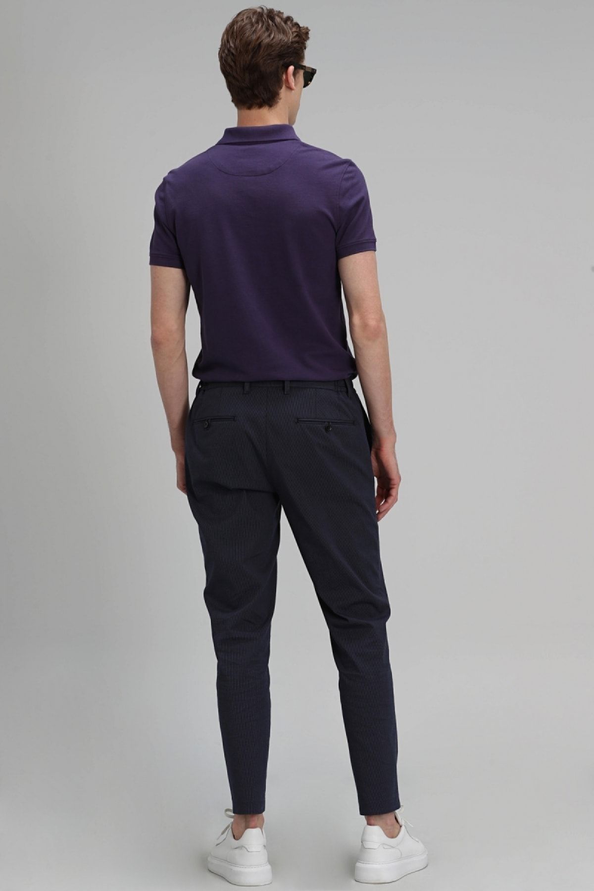 Dark purple 2025 polo t shirt