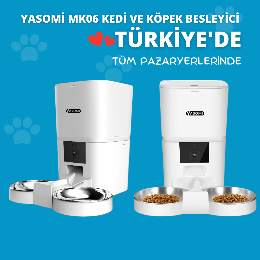 Otomatik Kedi Köpek Besleyici