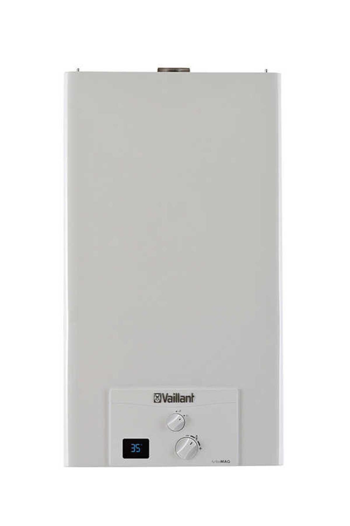 Vaillant (ВКЛЮЧАЯ ДЫМОХОД) Turbomag 12 Lt. Газовый герметичный водонагреватель TurboMag 12 л.