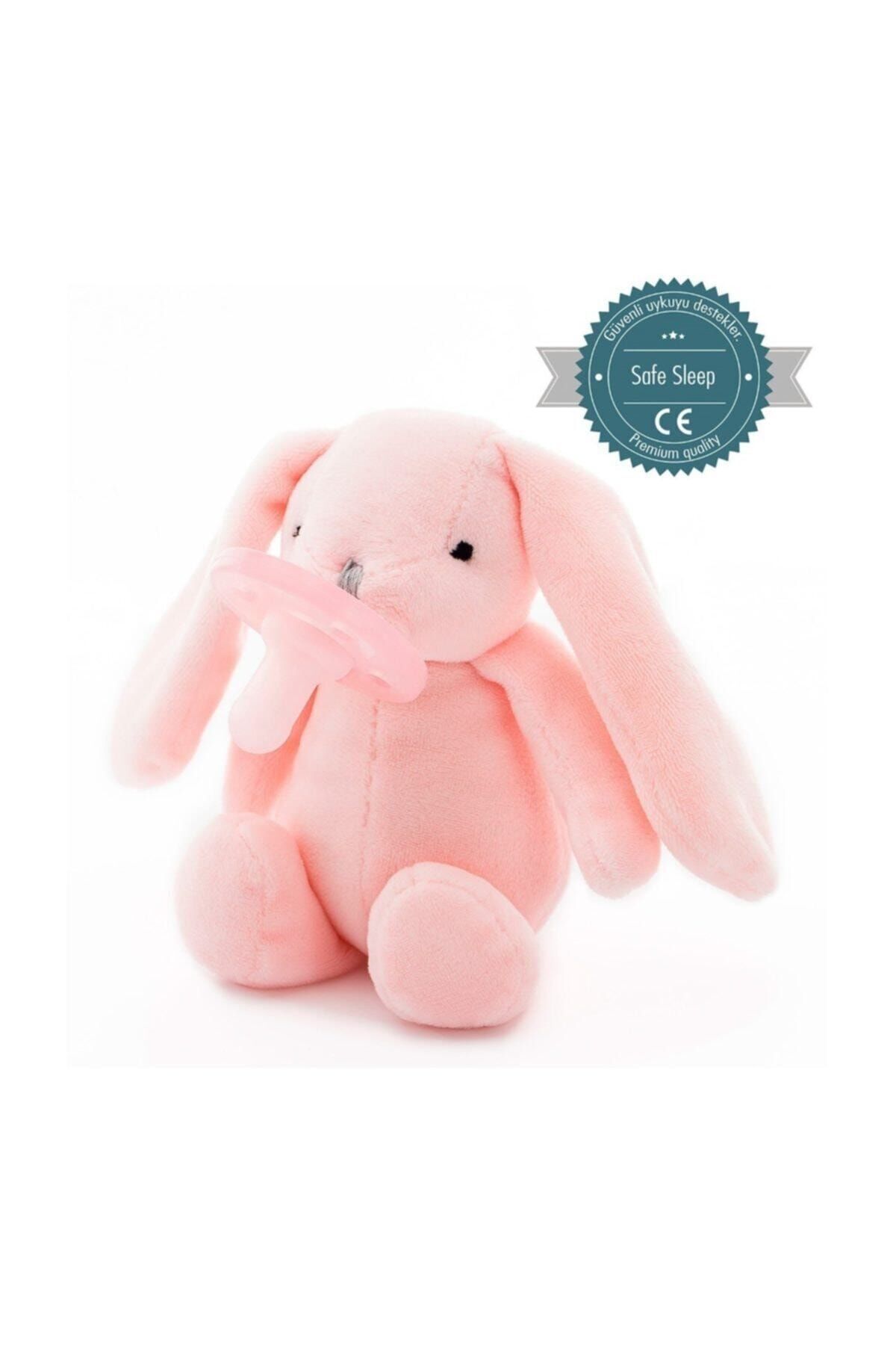 Соска OiOi Sleeping Companion Pink Rabbit с гигиеническим чехлом Oi-01010005 / OI-01010005