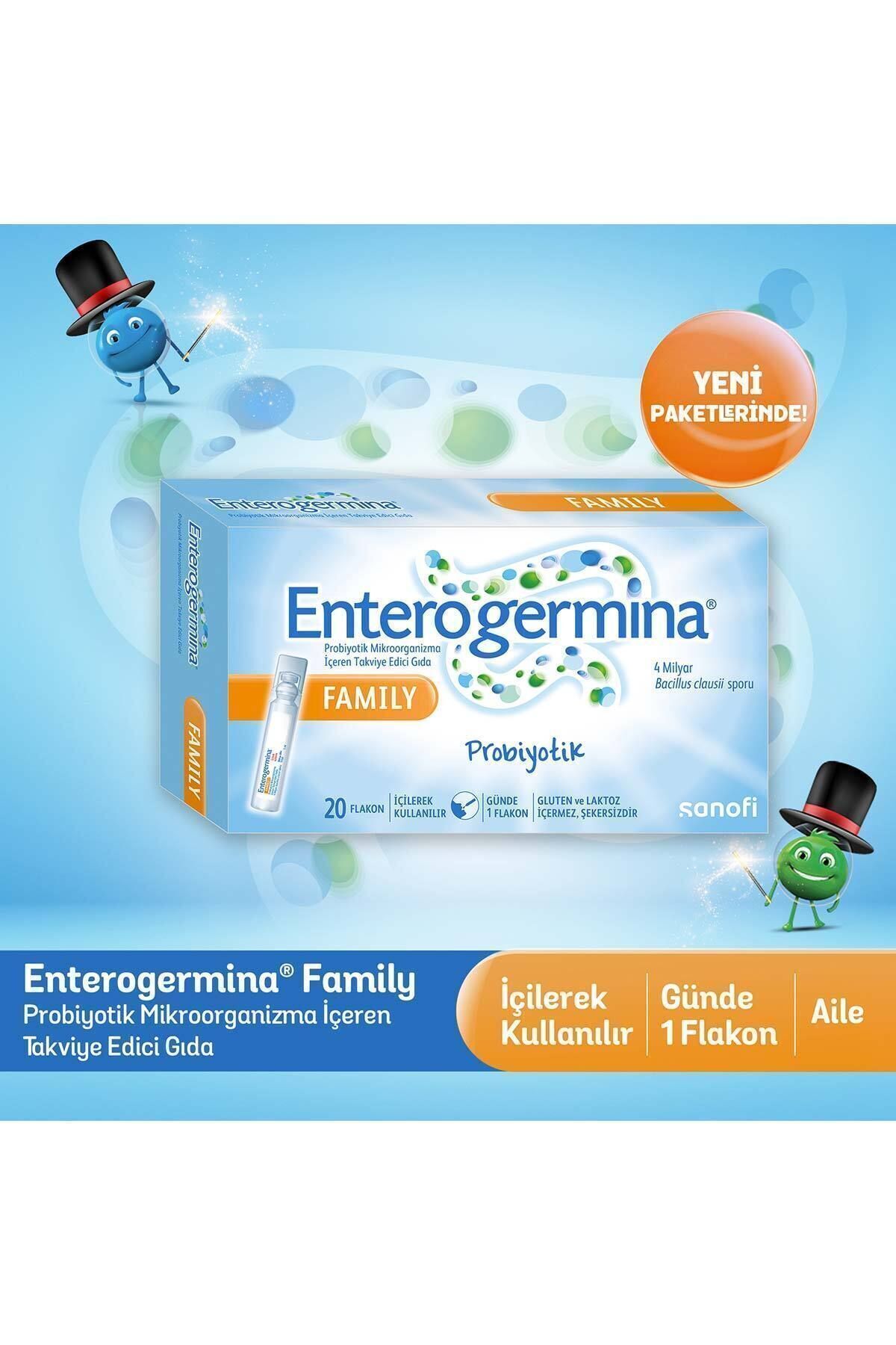 Пробиотик семейства Enterogermina, 20 флаконов Enterogerminafamily1