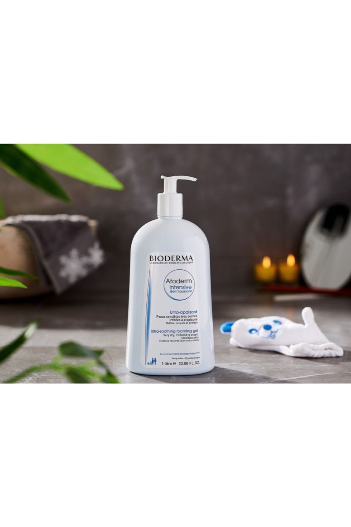 ژل فومینگ شدید اتودرم 1 لیتر Bioderma