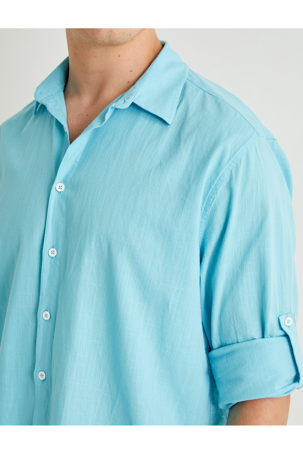پیراهن مردانه کوتون | 4SAM60054HW Koton - Image 5