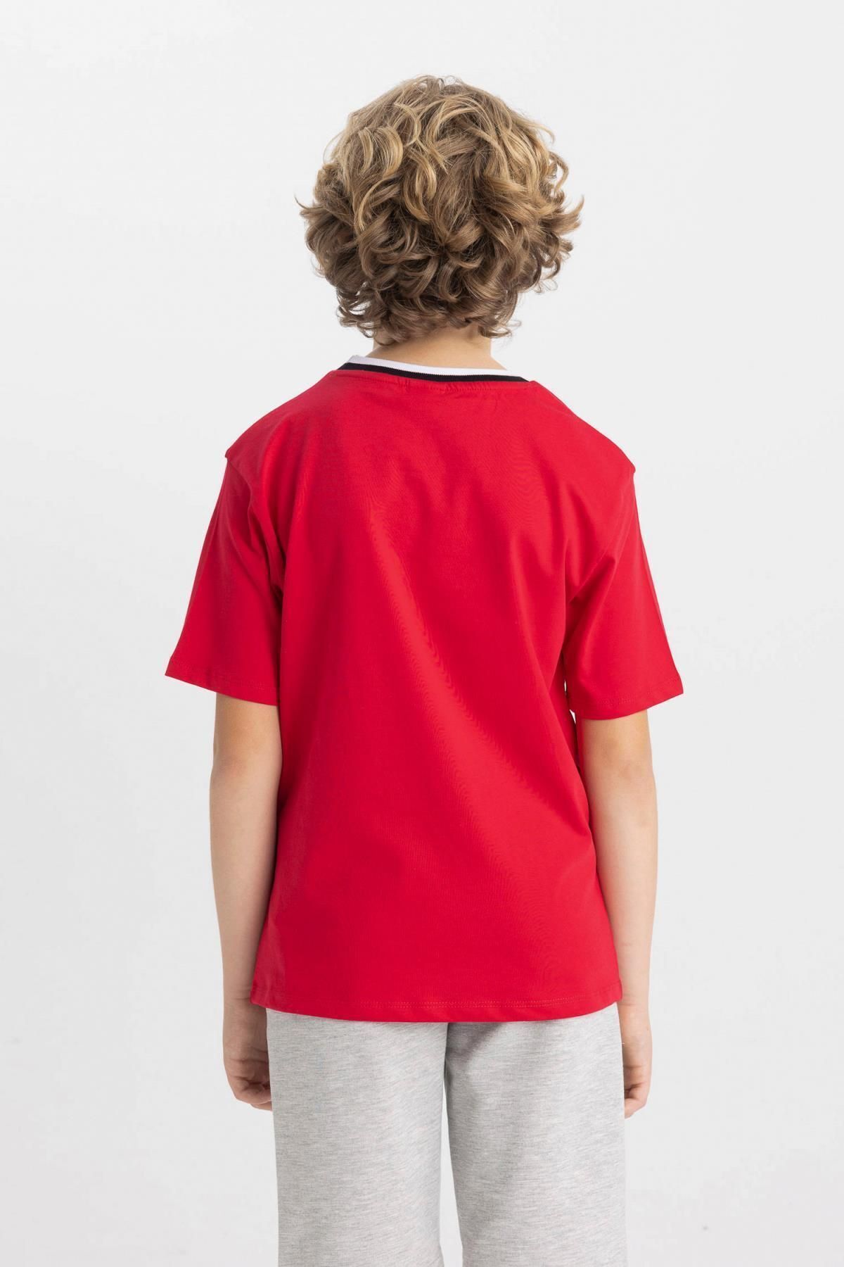 تی شرت پسرانه دفاکتو | C6500A824HS Defacto - Image 6