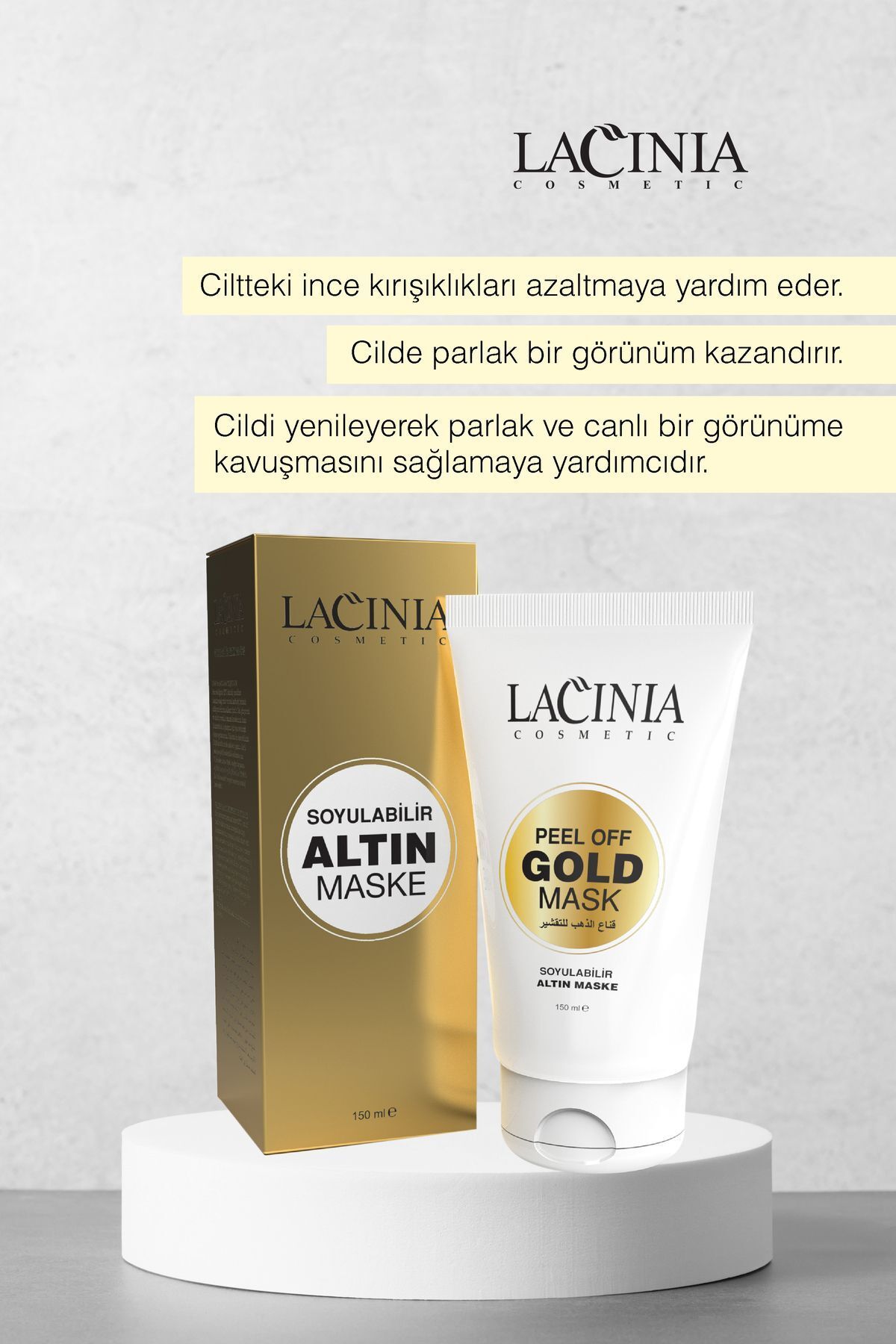 Peel Of Gold Mask جعبه دار Peel Of Gold Mask 150ml Lacinia
