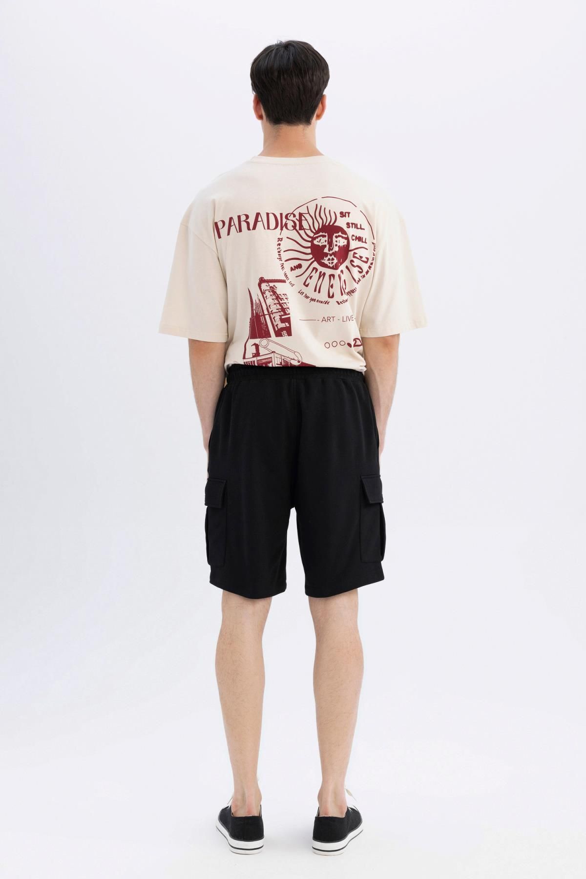 شلوارک مردانه دفاکتو | D0476AX24SM Defacto - Image 5