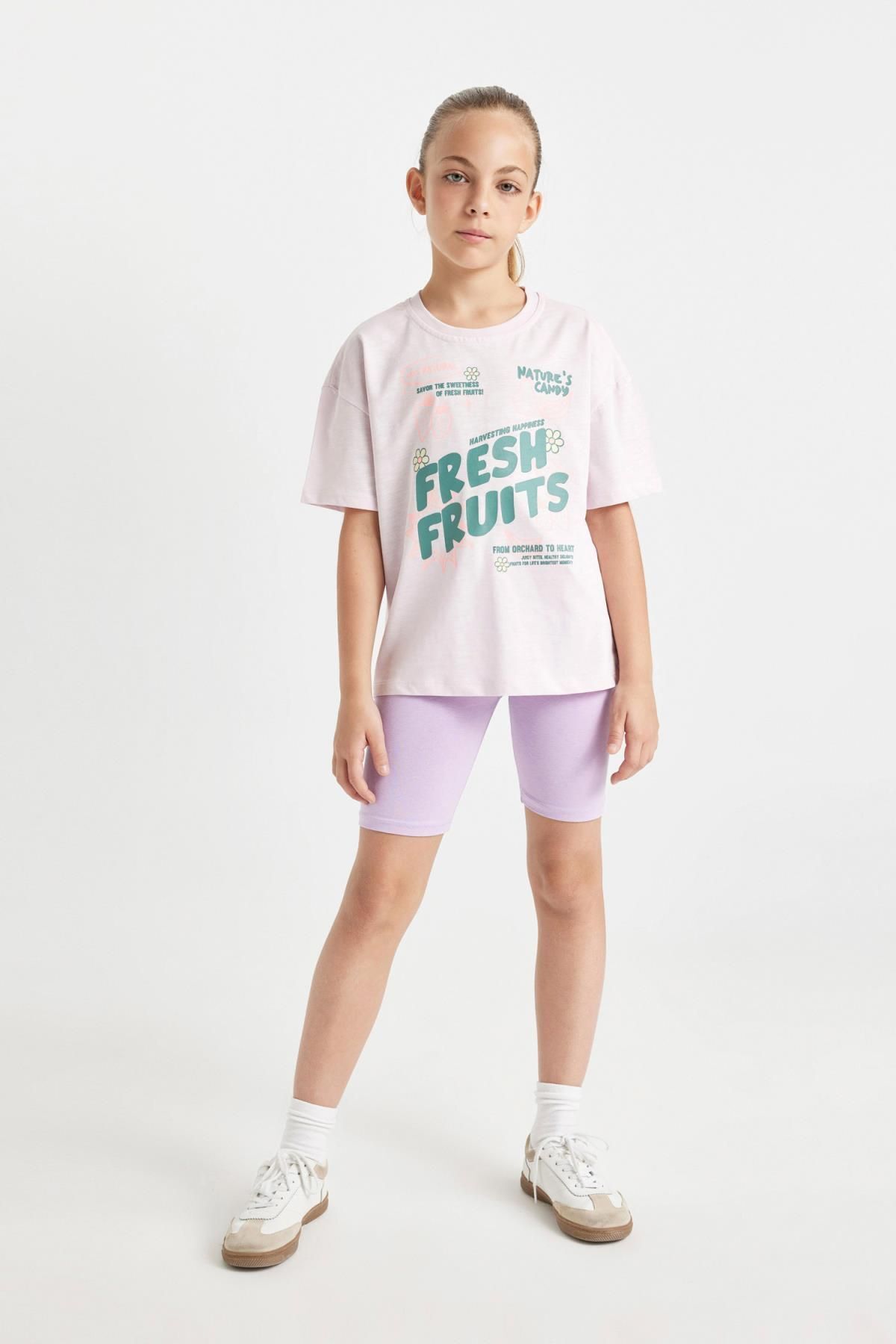 تی شرت دخترانه دفاکتو | D0873A824HS Defacto - Image 2