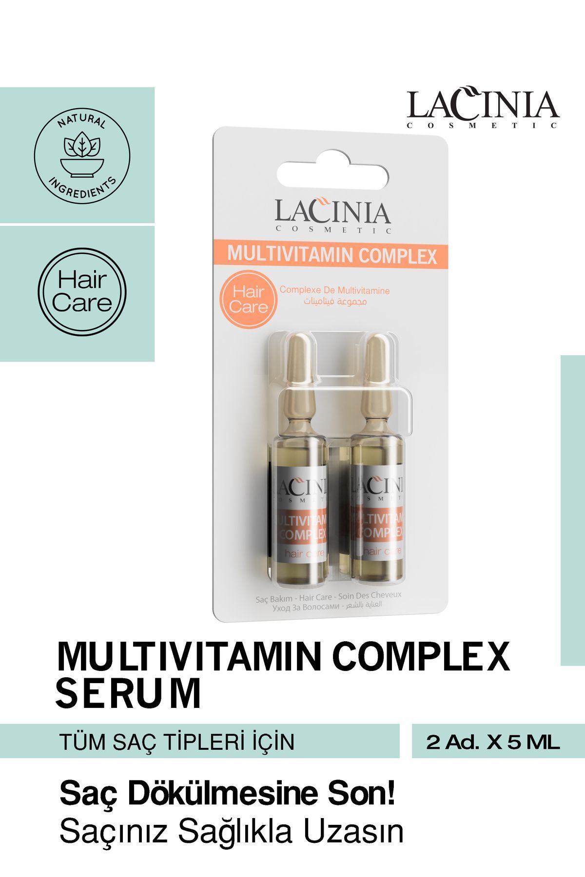 سرم موی کمپلکس مولتی ویتامین Lacinia