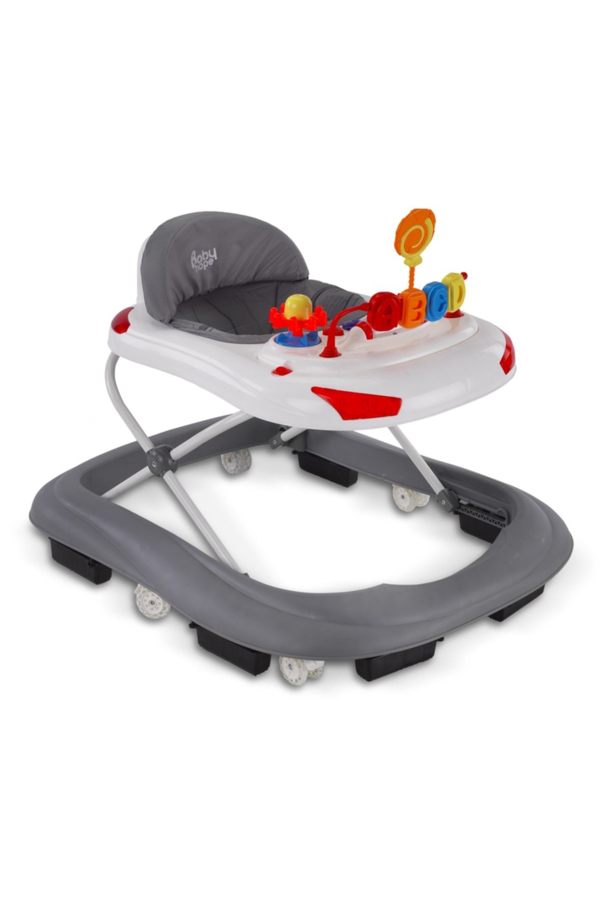 BabyHope 218 Tobby Yürüteç Gri