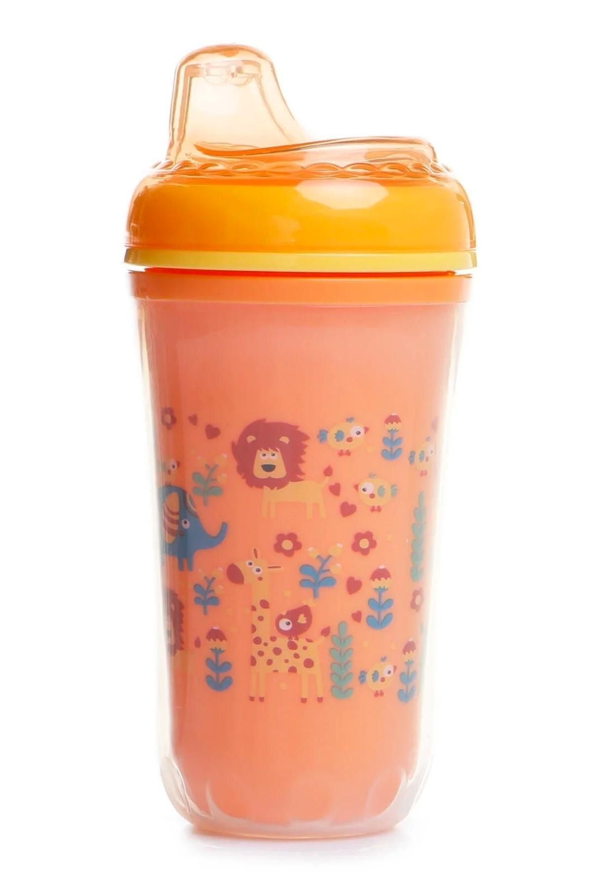 Wee Baby Wee 353 Yalıtımlı Alıştırma Bardağı Turuncu fotoğrafı 2 (önizleme)