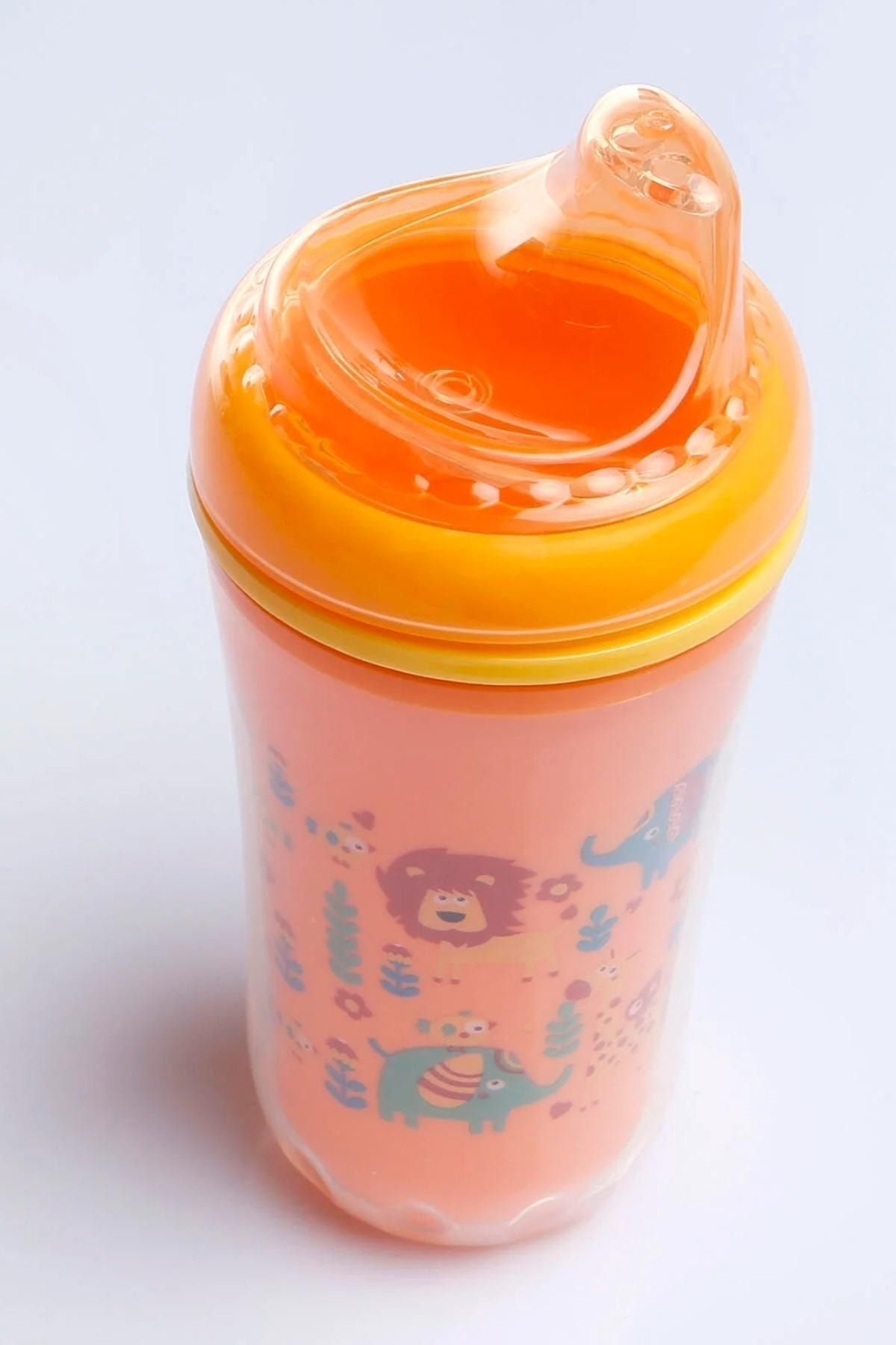 Wee Baby Wee 353 Yalıtımlı Alıştırma Bardağı Turuncu fotoğrafı 5 (önizleme)