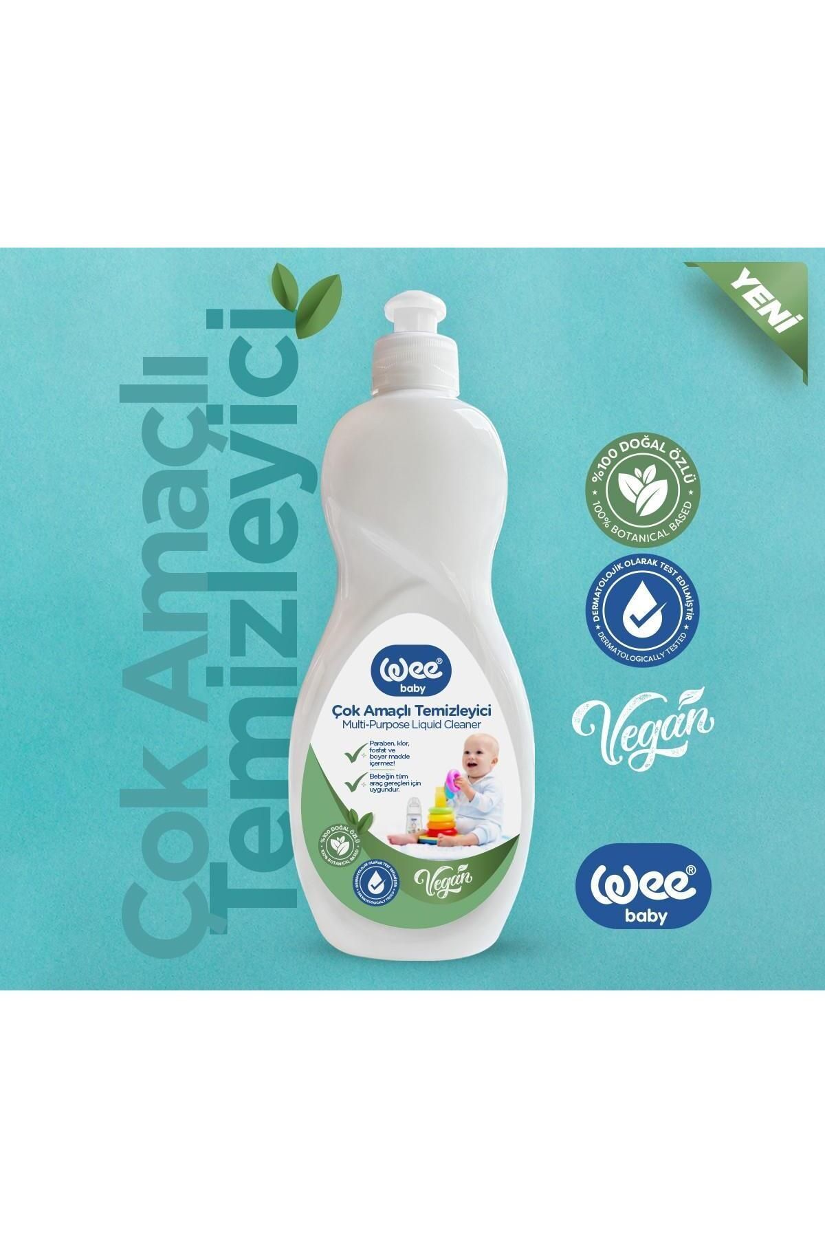 Wee Baby Vegan Çok Amaçlı Temizleyici 500 ml (%100 Doğal Özlü) T0000337