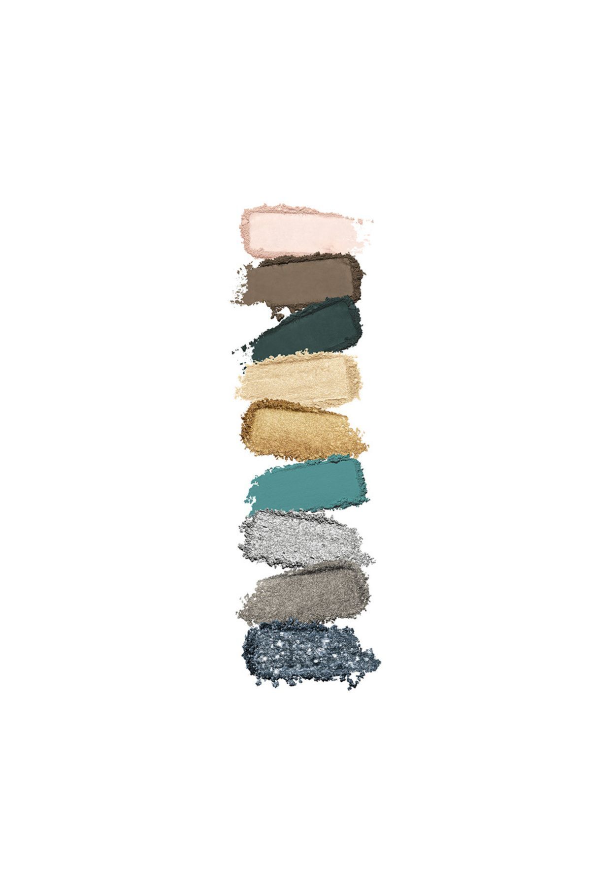پالت سایه چشم - جدید Glamour Multi Finish Eyeshadow Palette 06 Green Vibes KIKO