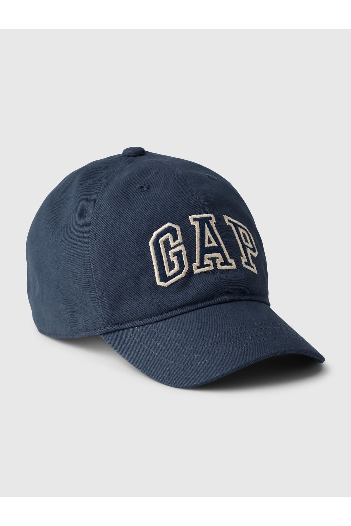 Темно-синяя бейсболка GAP Boy's из органического хлопка с логотипом GAP 871685