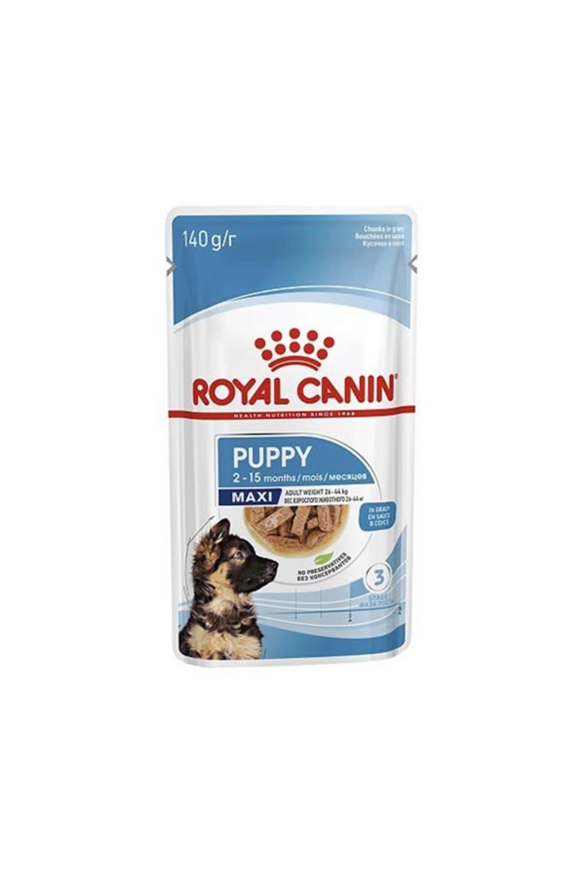 Royal Canın Maxi Puppy Gravy Yavru Konserve Köpek Maması 140 Gr 1 adet