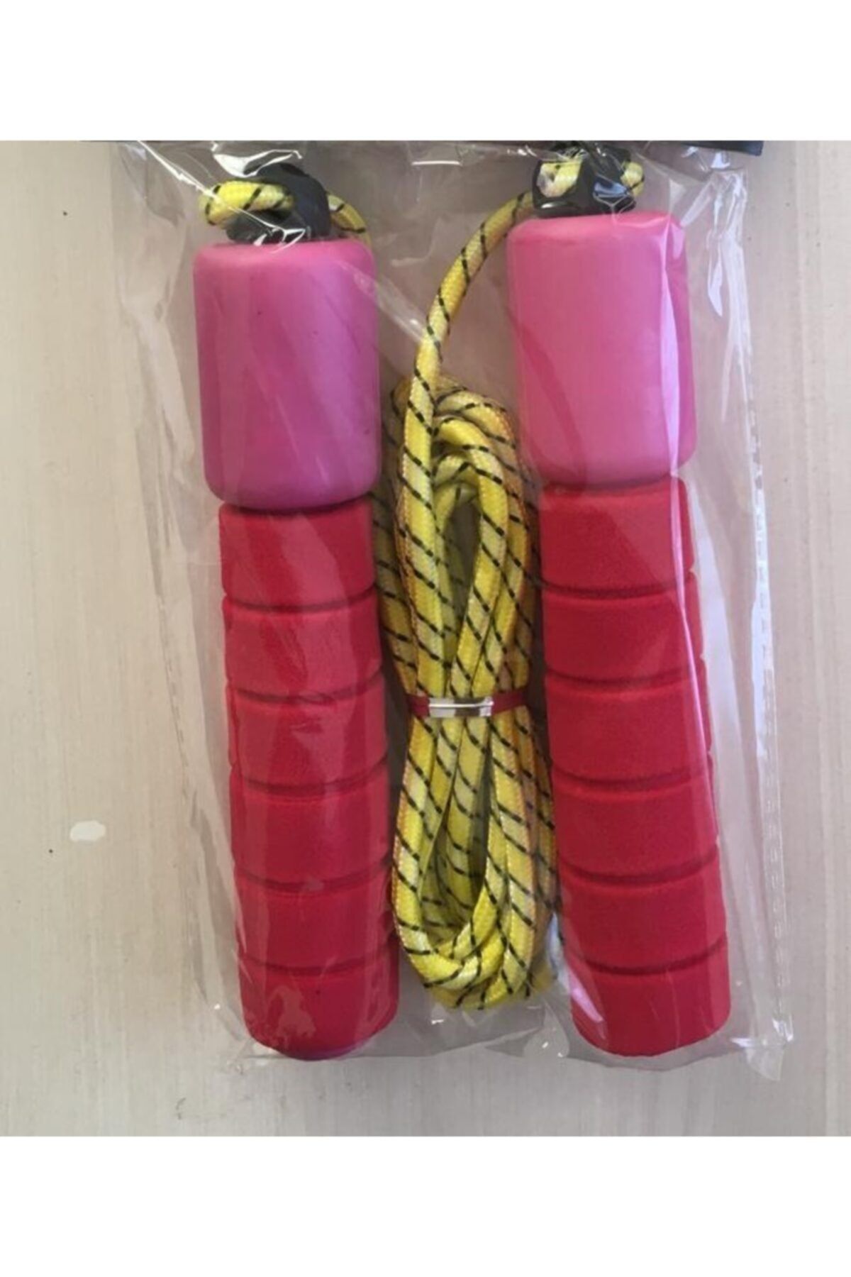 MOYASHOP Sarı Kırmızı Çocuklar Için Sayaçlı Atlama Ipi - Spor Ipi - Çocuk Oyun