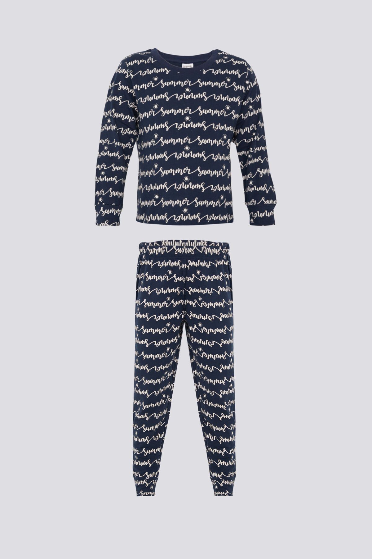 Rolypoly Set De Pijamale Cu Mânecă Lungă Bleumarin Pentru Fete Femeie - 4–5 years