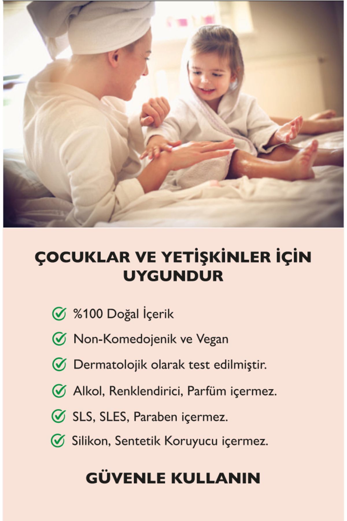 Doğal Ultra Sakinleştirici & Nemlendirici Vücut Kremi-kuru, Kaşıntılı Ve Hassas Ciltler Için-200ml — B-004 — تصویر 4 از 4