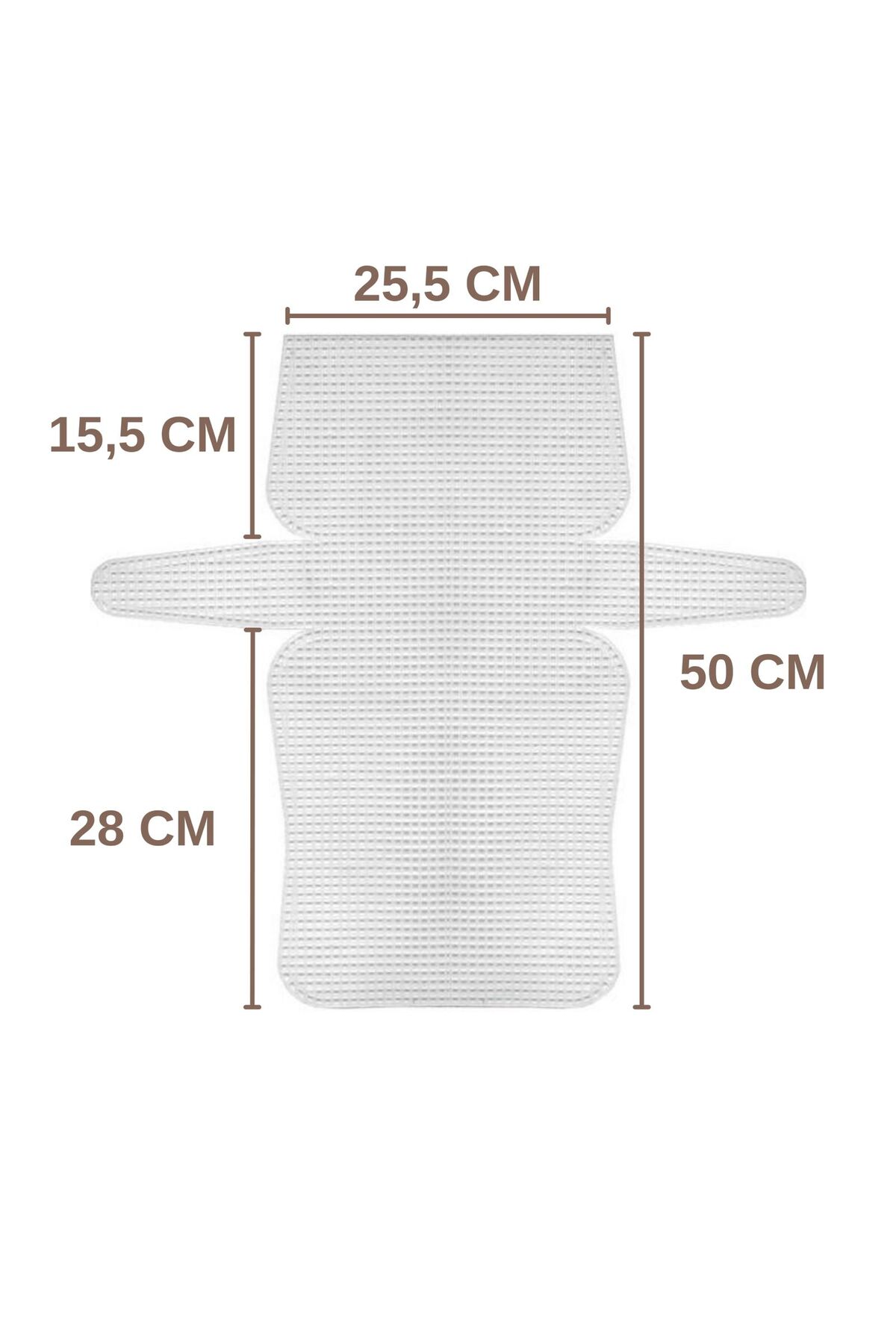 SENSY Plastik Çanta Kanvası 25,5 Cm - 50 Cm