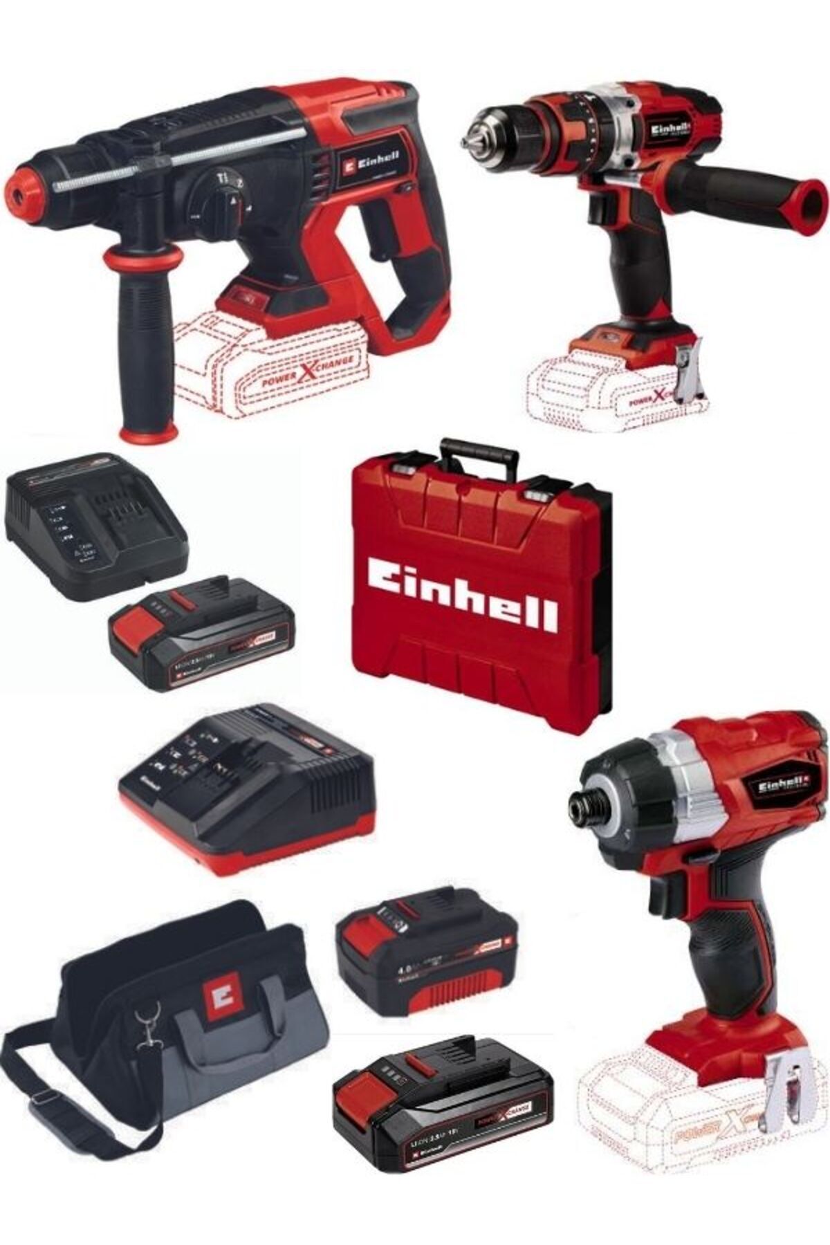 Einhell te-ci 18 bl Vidalama TE-CD 18/48 li-i TE-HD 18/20 Matkap