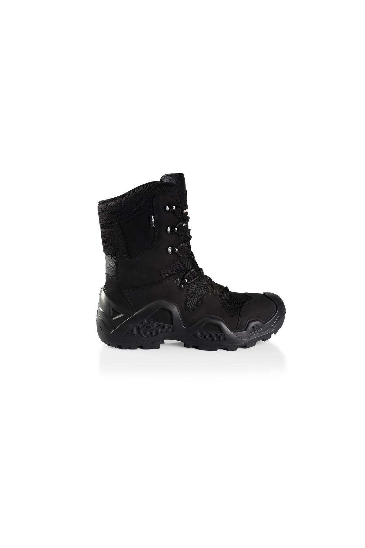 U*FORCE QUANTUM  (SYMPATEX) MODEL SİYAH SU GEÇİRMEZ TACTİCAL OUTDOOR ASKERİ FERMUARLI NUBUK BOT