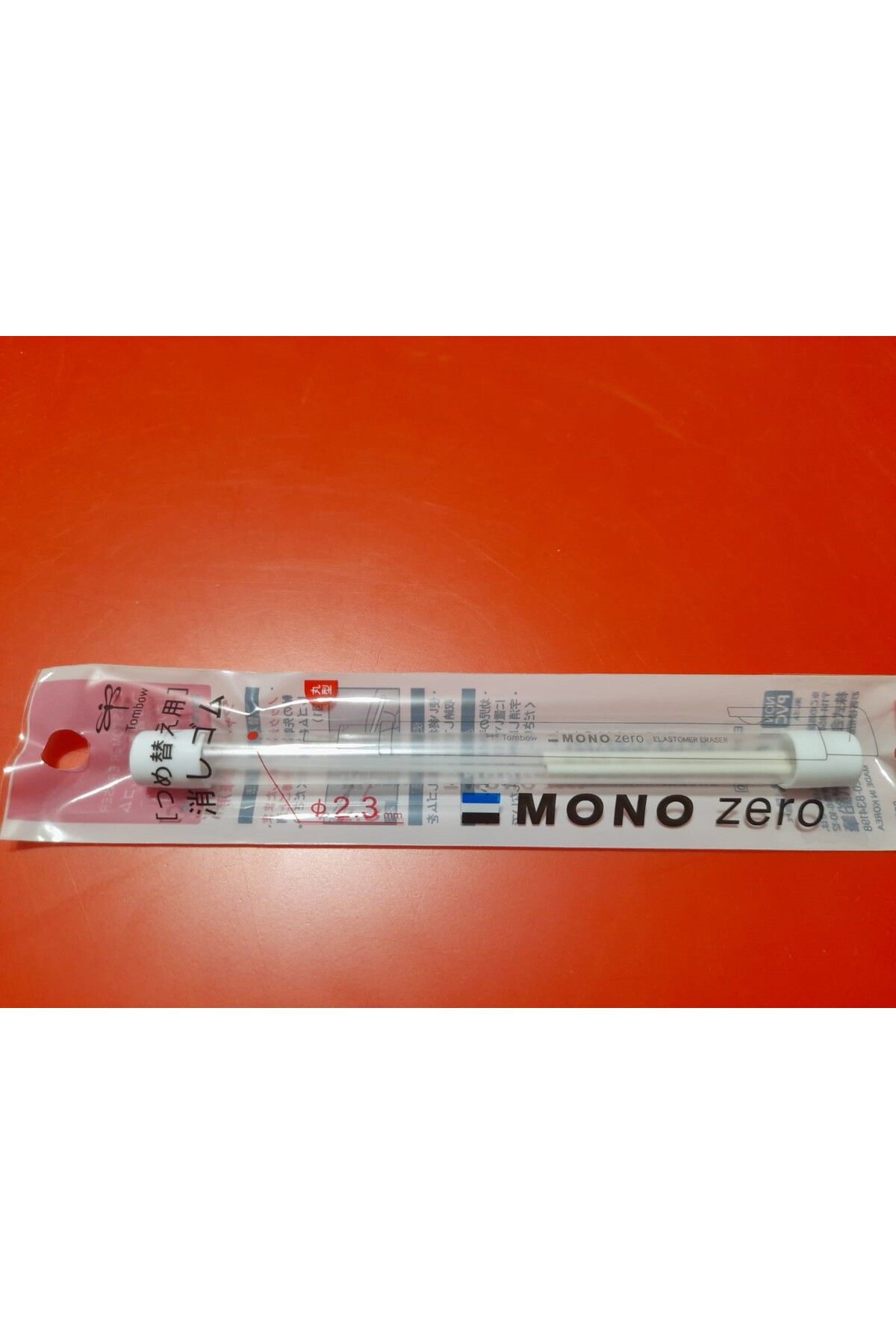 Tombow-Mono Zero 2.3mm Pencil Eraser Refill - Pack of 2 1