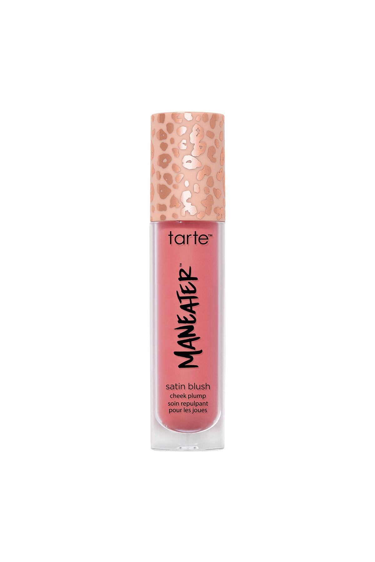 Maneater Satin Blush Cheek Plump - Satin Shimmer Natural Finish Liquid Blush
