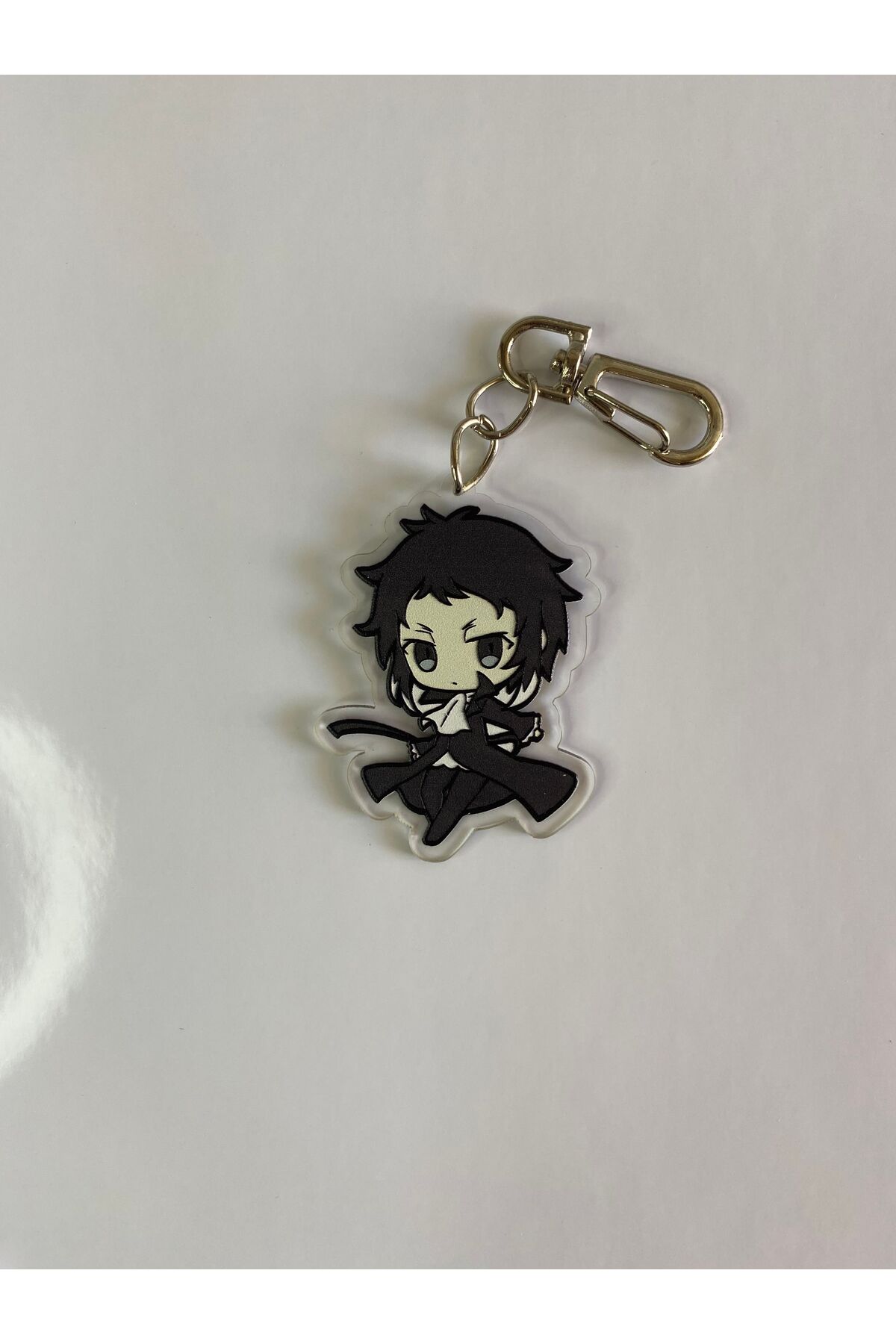 Bungou Stray Dogs Anime Akutagawa Anime Keychain / Bag Ornament