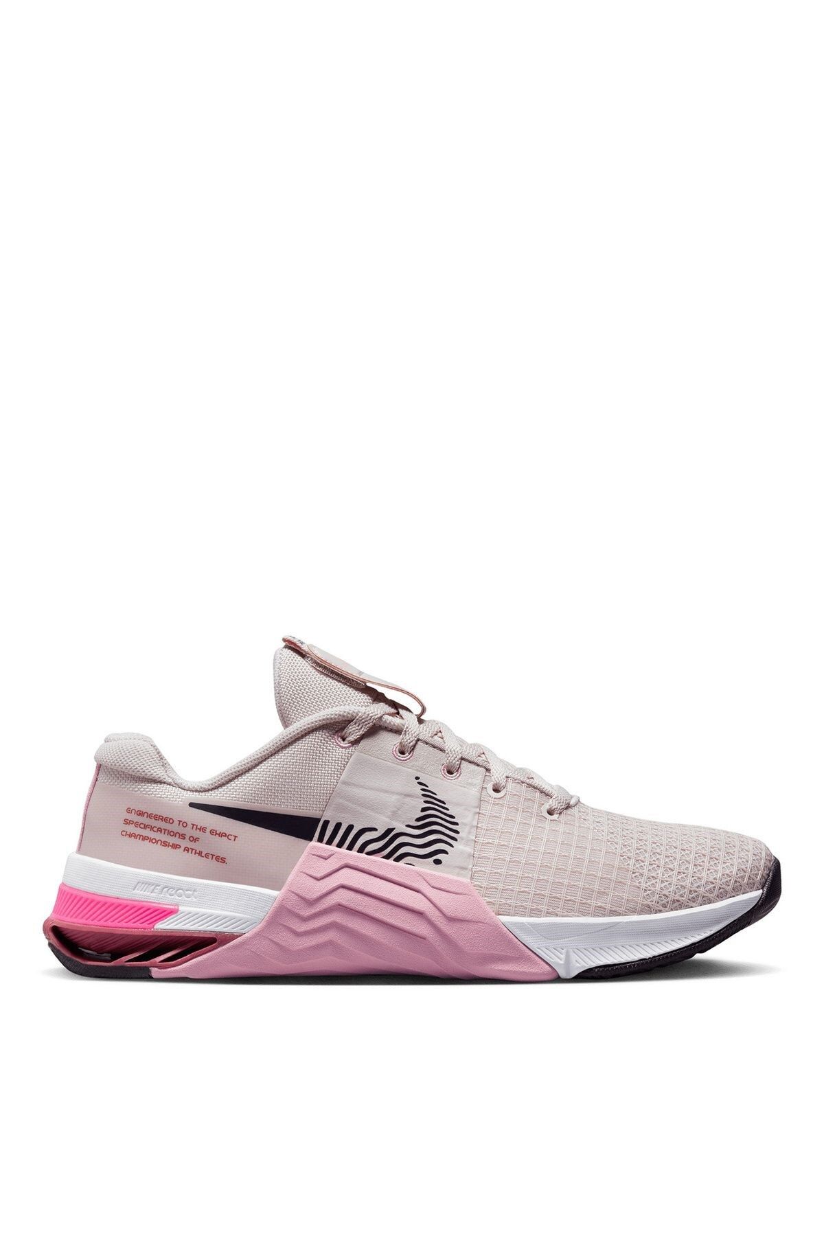 کفش تناسب اندام صورتی زنانه های آموزش ورزشی Do9327 600 W Metcon 8 Pink Nike