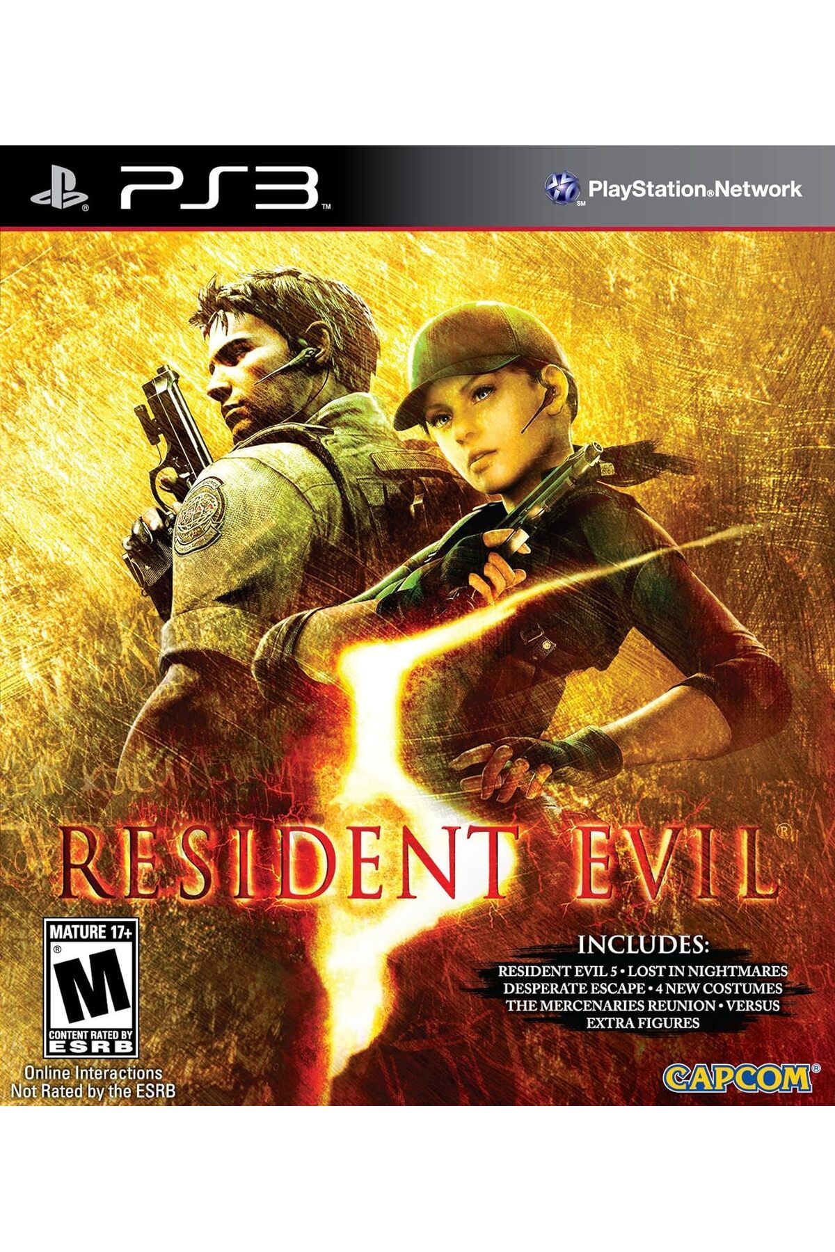 CAPCOM PS3 - Resident Evil 5 GOLD EDITION