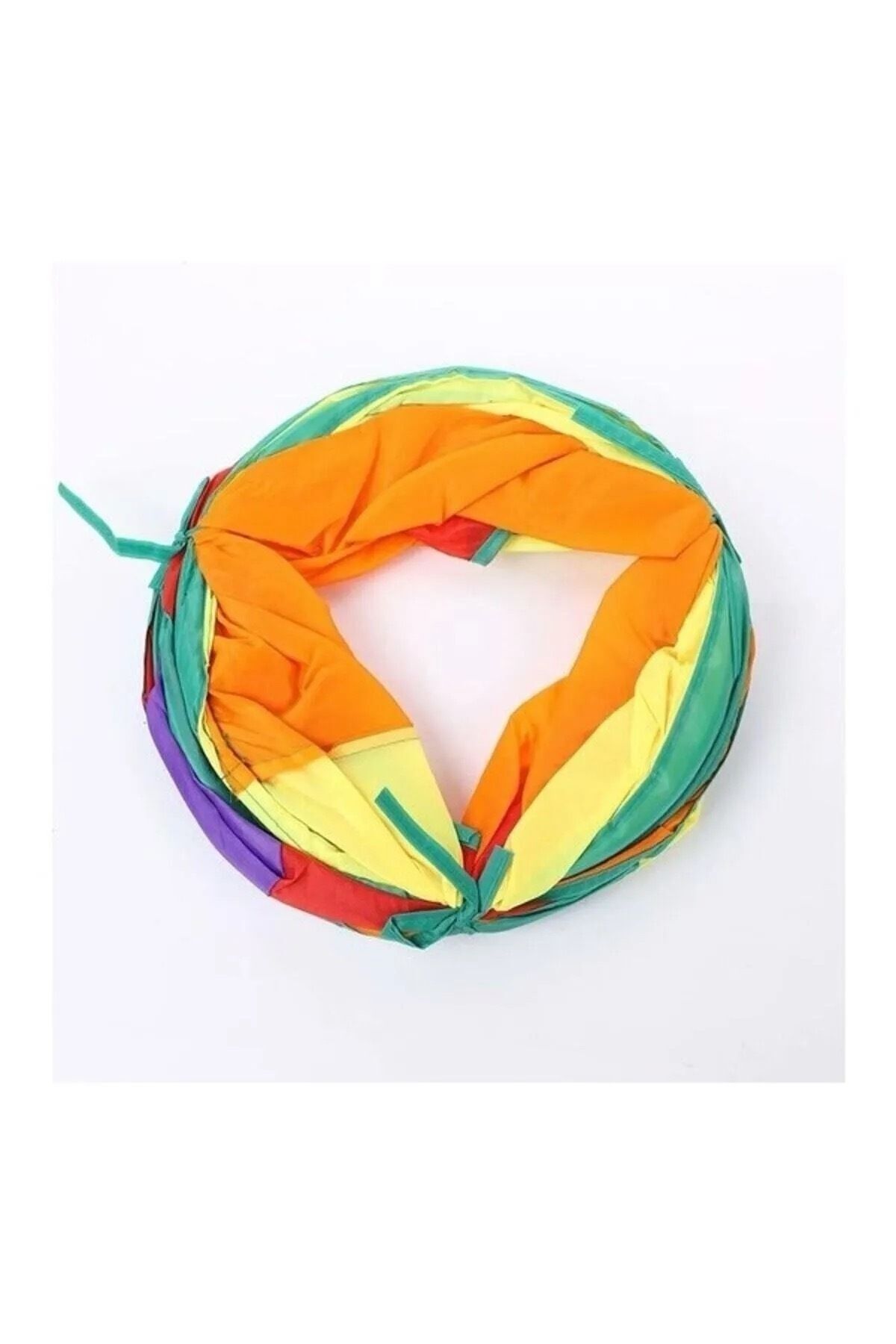 BEYZANA-Rainbow Pattern - S Curved Cat Dog Play Tunnel, Folding Design 4