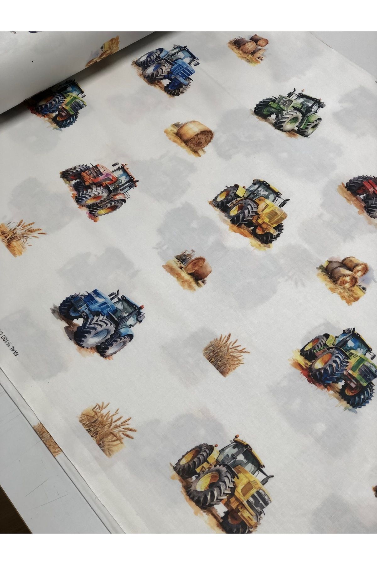 Sefaoğlu tekstil-Poplin Fabric Single Sheet and Pillowcase - Digital Print 1