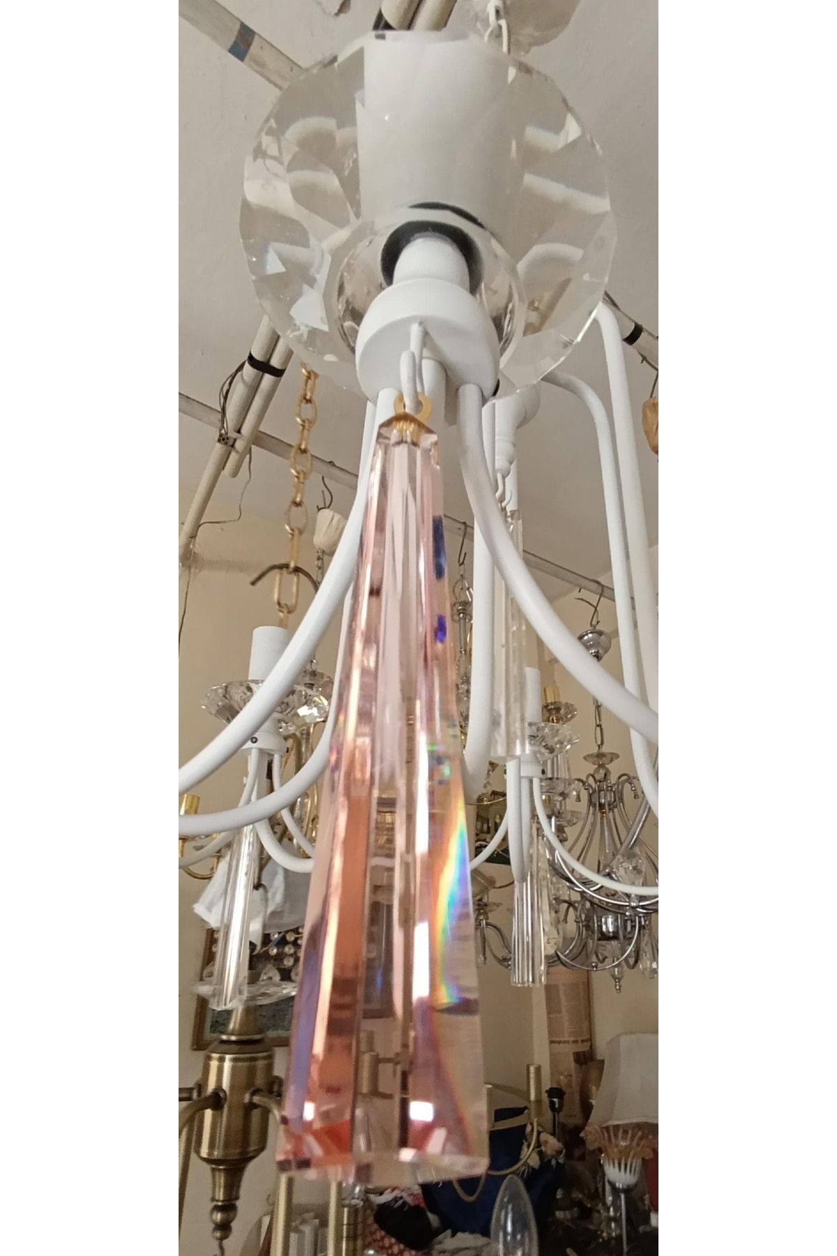 yıldırımavize-Compatible Crystal Chandelier - Stone to the Countess Model 2