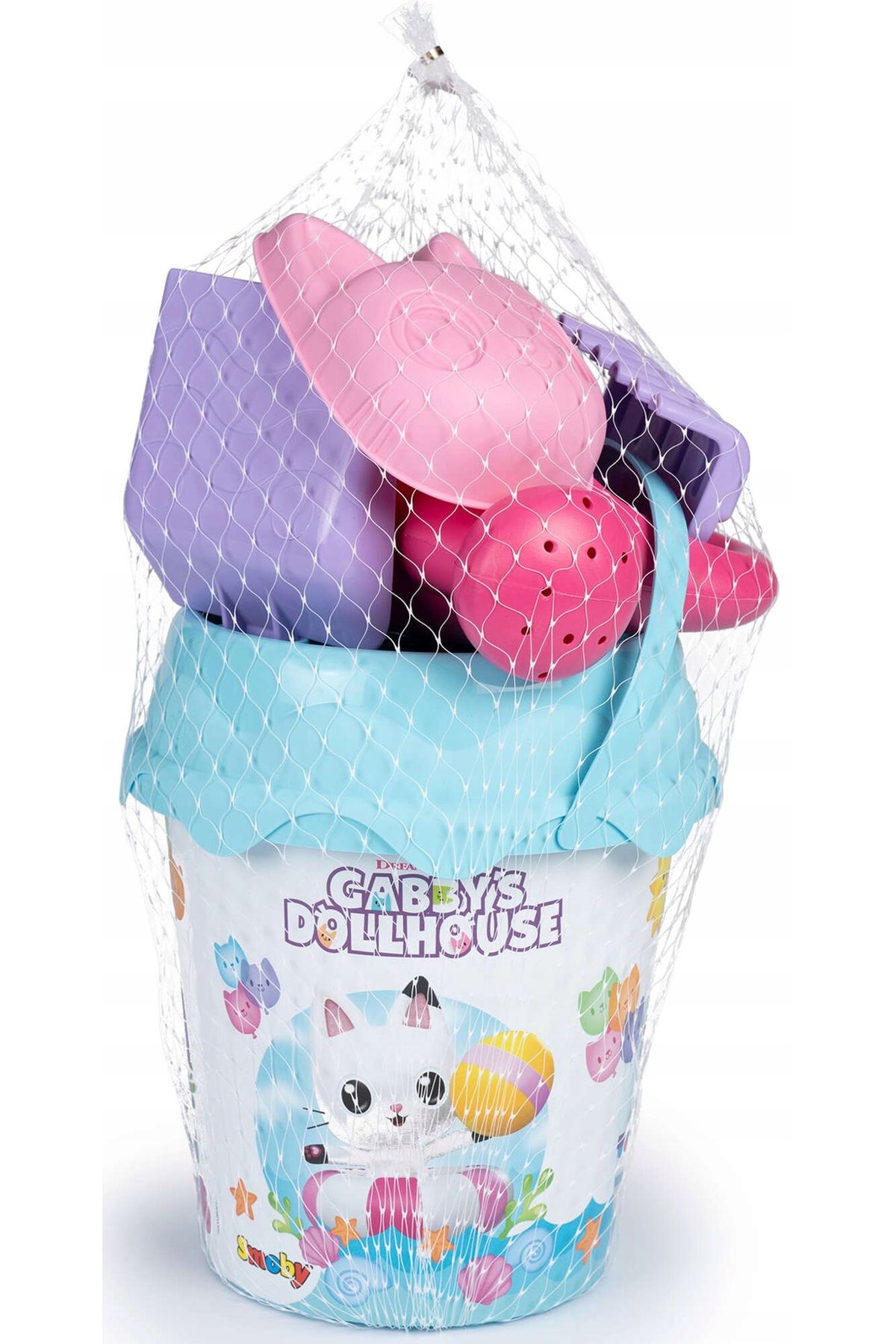 Spinmaster-SMOBY 862176 Gabby - Medium Size Sandmobile and Bucket with Additional Bucket and Accessories 2
