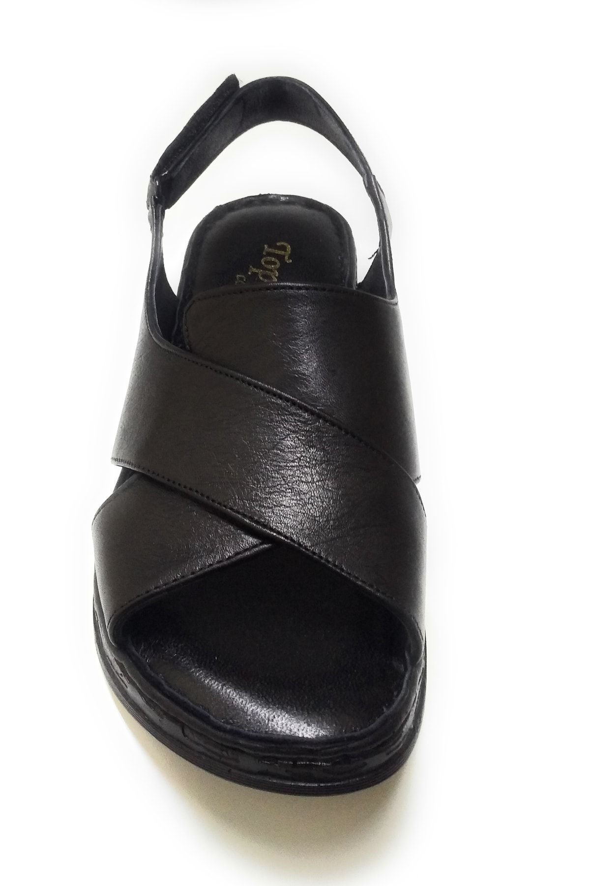 صندل زنانه مشکی toprak | toprak 35 اورجینال - تصویر 5