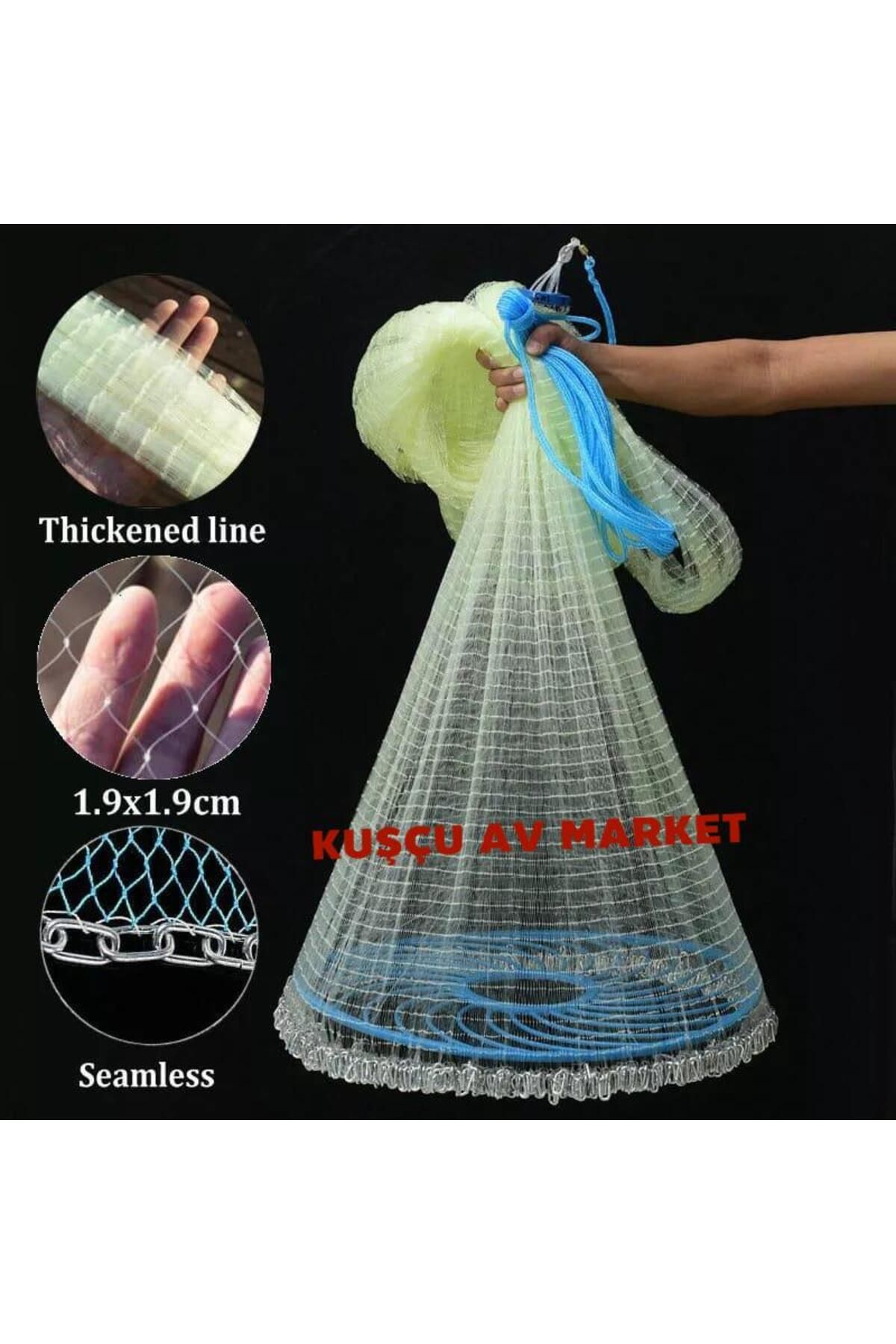 KUŞÇU amerikan serpme 5 kg misina
