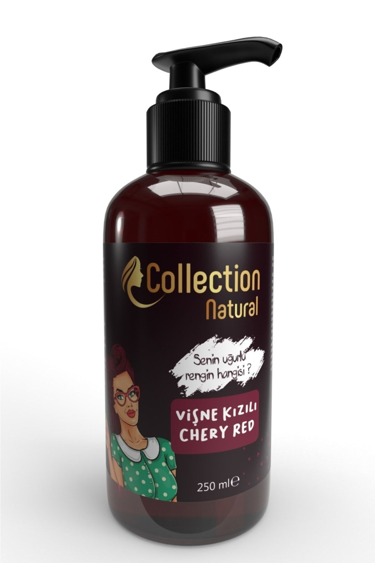 collection natural Vişne Kızılı 250 ml Balyaj Boya